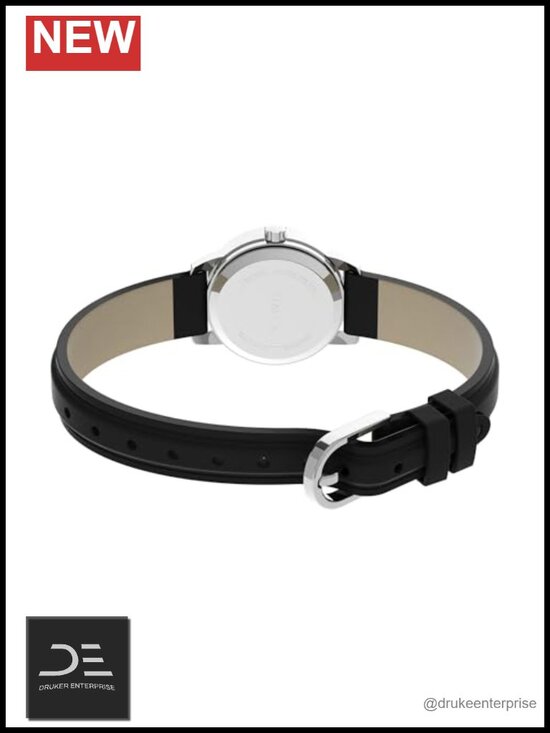 Easy Reader Watch with Leather Strap and Indiglo Backlight main image 5